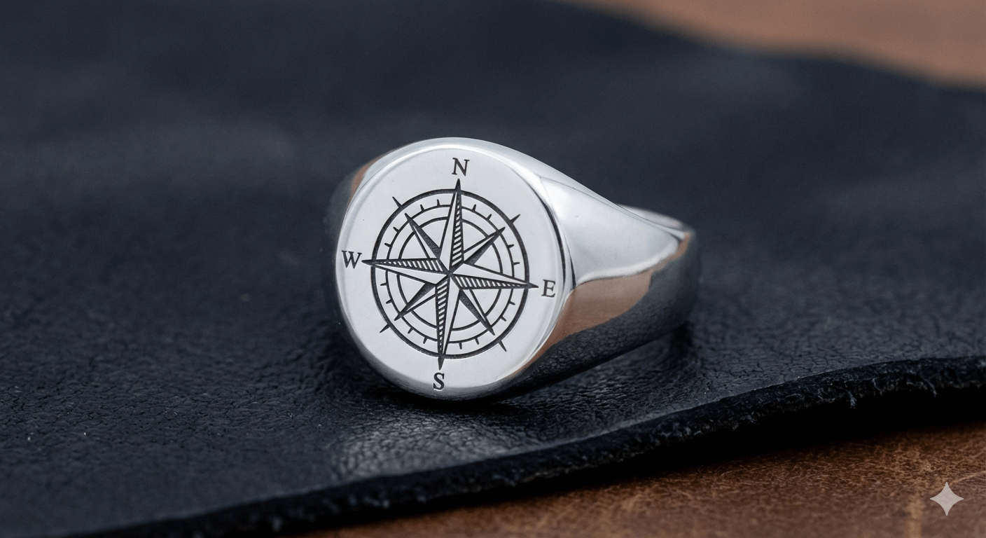 Anillo plata cardinales