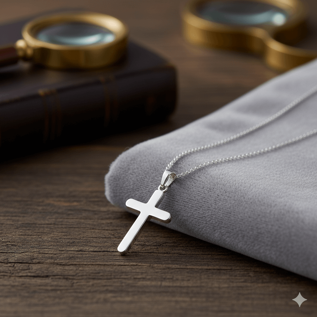 Cadena Fina con Crucifijo