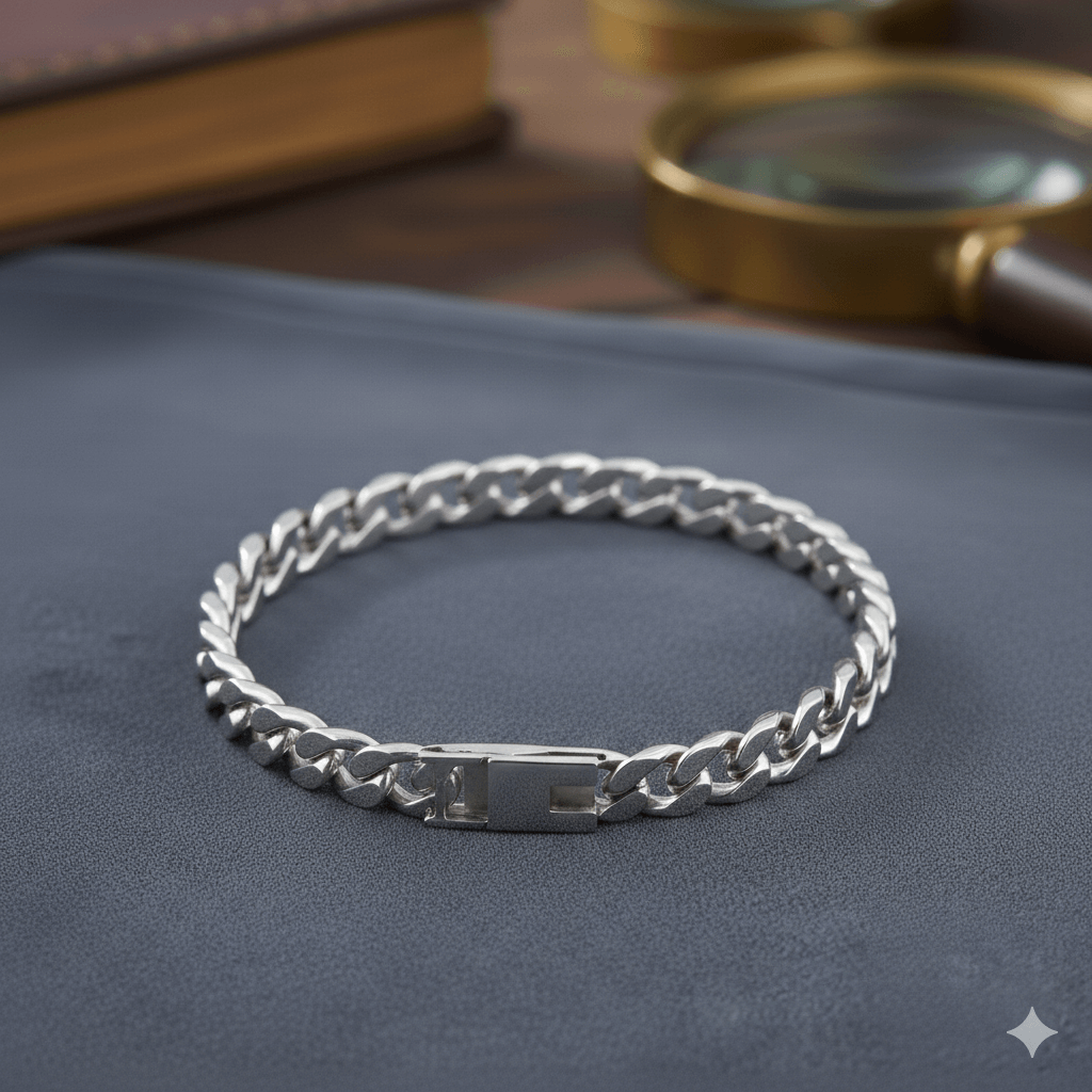 Pulsera Eslabones en Plata